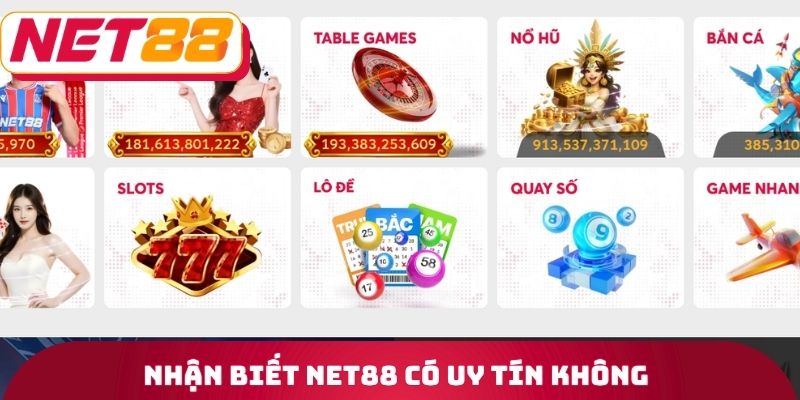 Net88 Có Uy Tín Không - Phân Tích Các Dấu Hiệu Khác Nhau 3 Nhận biết Net88 có uy tín không