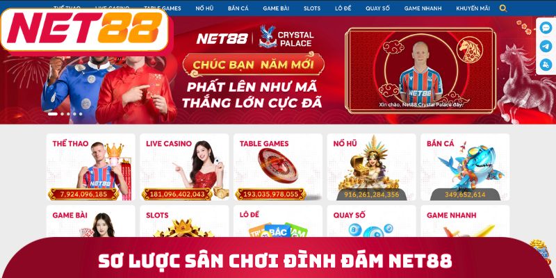 NET88 2 Sơ lược sân chơi đình đám Net88